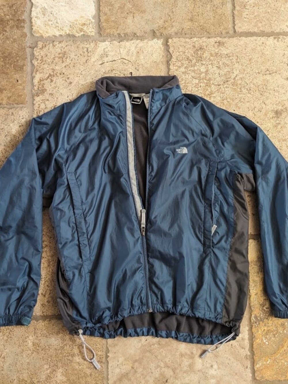 The North Face Men's Blue Windbreaker Jacket Size Large